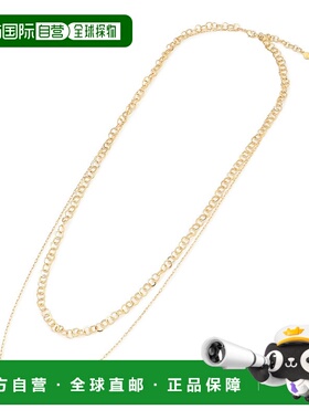 1h可退 日本直邮23区 女士 双层叠戴 环形链条项链 AS3DGW0407
