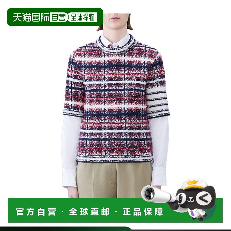 1h可退 香港直邮THOM BROWNE 女士针织毛衣 FKA436AY9028960