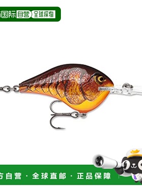 【日本直邮】Rapala乐伯乐路亚鱼饵深棕海钓5cm 12g DT08DCW