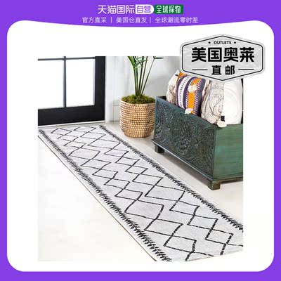 jonathan yDerya Tribal Diamond Trellis 室内/室外区域地毯 - /