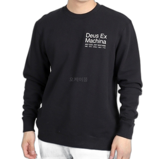 韩国直邮DEUS 分区人员 (DMF238991-BLK) 男人对男人卫衣
