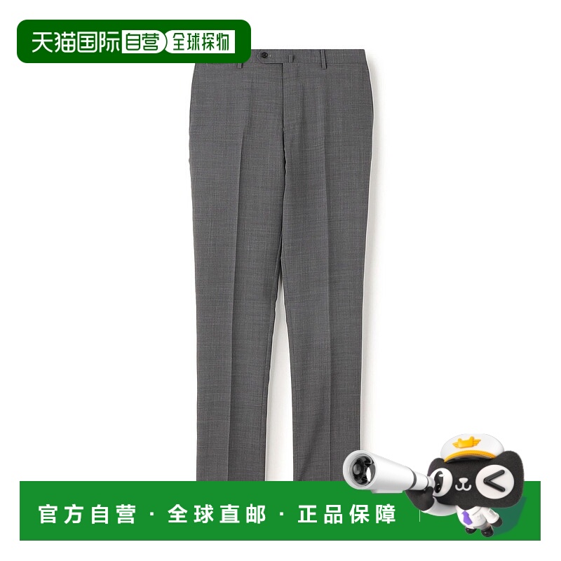 1h可退 日本直邮TOMORROWLAND男士Super120's羊毛混纺无褶修身长