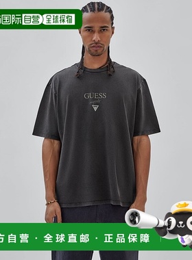 日本直邮Guess Originals Printed Baker Logo Tee 印花贝克标志T