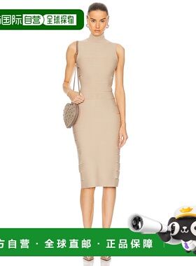 1h可退 香港直邮Alaia 女士 条带连衣裙 AA9R23915M836 舒适时尚