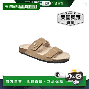 True Religion 女款 Winnie 凉鞋 - 灰褐色 【美国奥莱】直发