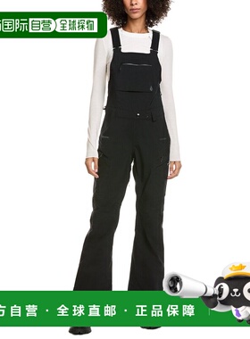自营Volcom Elm Stretch Gore Bib Overall - black 美国奥莱直发