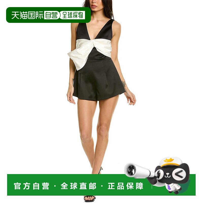 自营 ALEXIS Gian 连身衣 - 黑色 美国奥莱直发性感