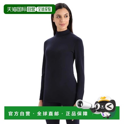 香港直邮ICEBREAKER 260 Tech 高领长袖保暖底层衣 女士户外