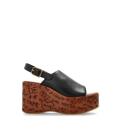 Chloe 蔻依 女士 Maxime 坡跟凉鞋 CHC25U10GLU