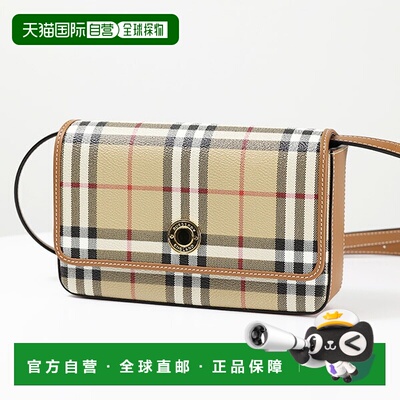 日本直邮BURBERRY HAMPSHIRE BAG 单肩包斜挎包 Burberry 格纹女
