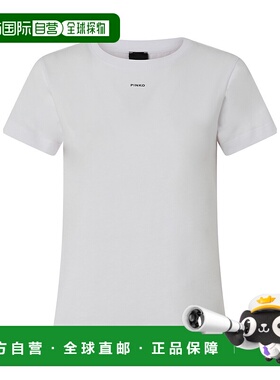 香港直邮PINKO 女士T恤 100373A2REZ04 AW2025 白色 短袖T恤