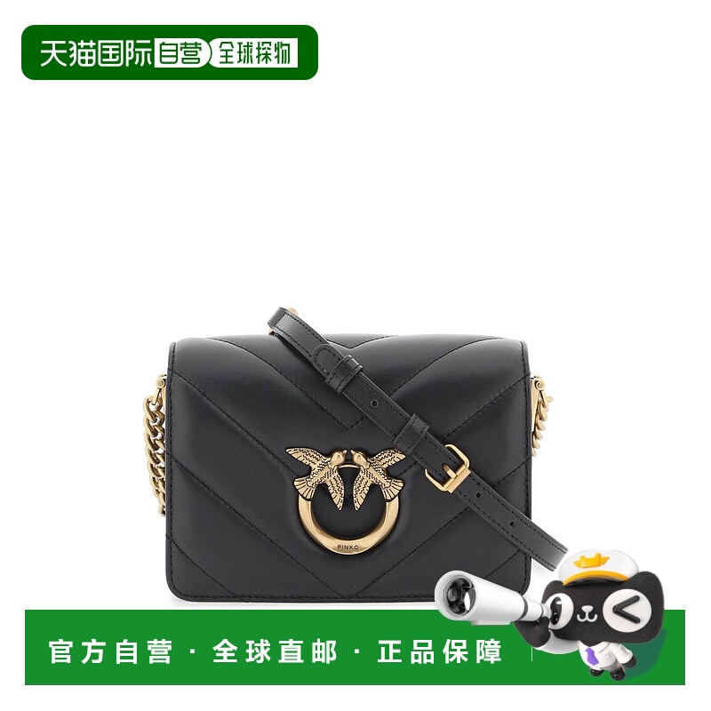 1h可退 香港直邮PINKO 女士斜挎包 100067A136Z99Q SS2025 黑色 B