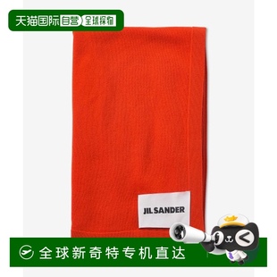 PATCH 韓國(guó)直郵JILSANDER潮奢 絲巾 JSCT764009WTY10008820LOGO