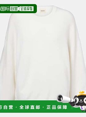 香港直邮KHAITE 女士 Darcy 羊绒上衣 white白色 舒适时尚