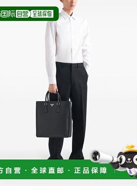 香港直邮PRADA 男士衬衫 UCM608SOOO10HTF0009 AW2024 白色