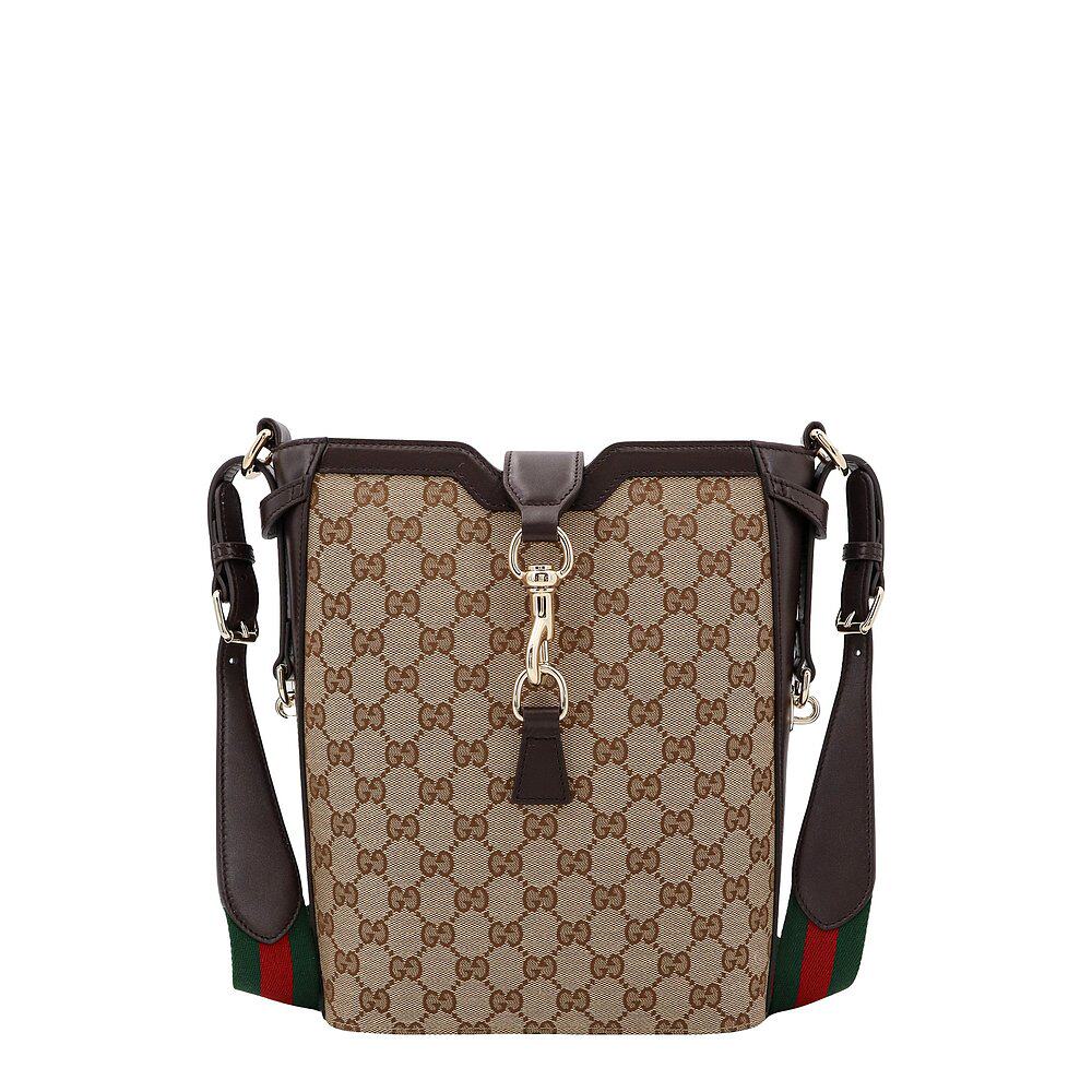 GUCCI 女士斜挎包 782911FADAC9762 CO 花色 中号水桶单肩包