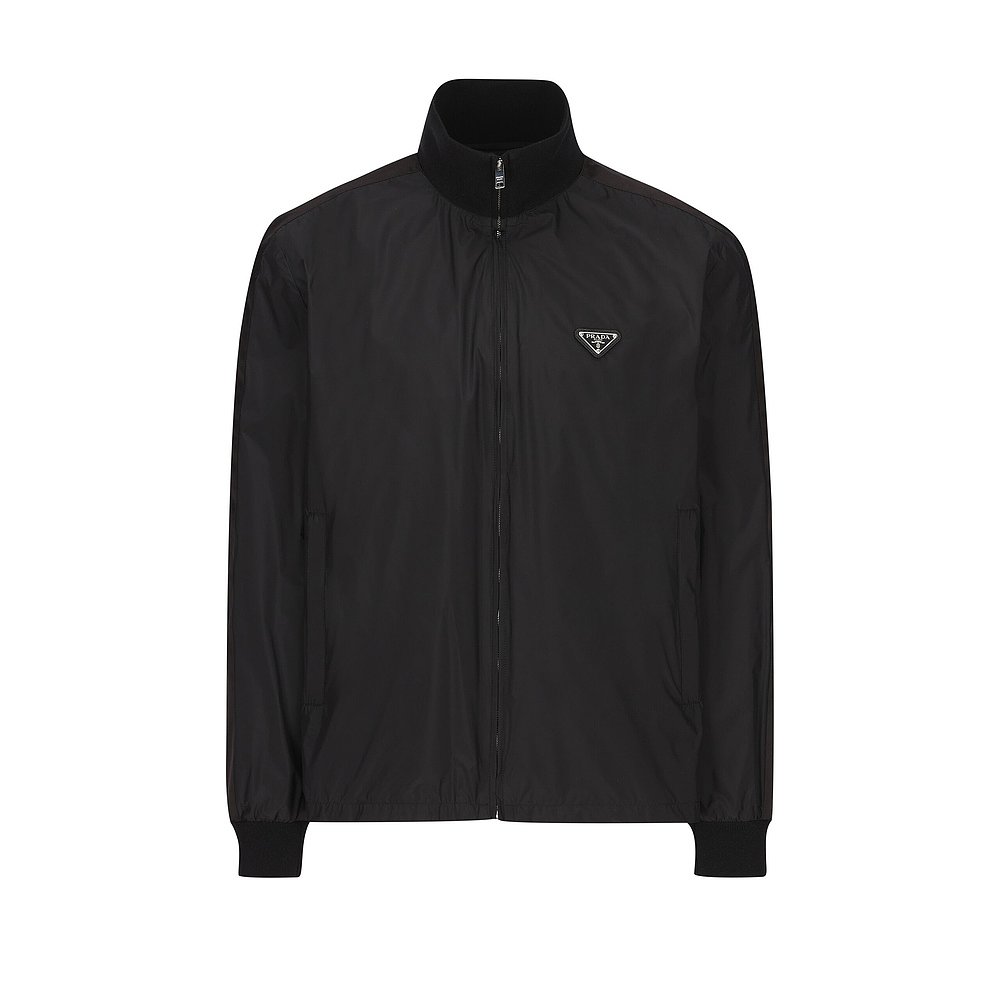 PRADA 男士夹克 SGC469SWMO133VF0002 SS2024 黑色