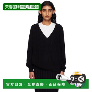 女士 黑色 针织衫 香港直邮潮奢 Neck Baserange 1h可退 Danube
