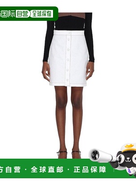 香港直邮Fendi 高腰牛仔半身裙 FLQ531AD9E时尚百搭 舒适 高级感