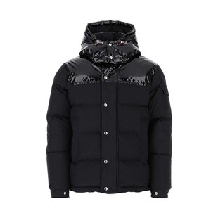 776 MONCLER 羽绒服 海军蓝色男士 1A00120 5965Q