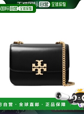 香港直邮TORY BURCH 女士斜挎包 166169001 AW2024 黑色 Eleanor