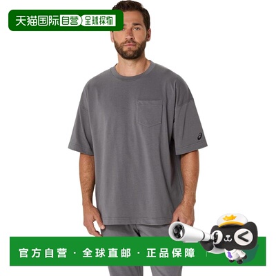 【日本直邮】亚瑟士 运动休闲短袖T恤 2031E924 022(碳黑)