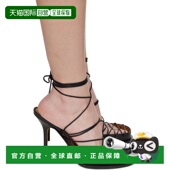 黑色凉鞋 1h可退 MA1604AC 莫斯奇诺 女士 香港直邮潮奢 Moschino