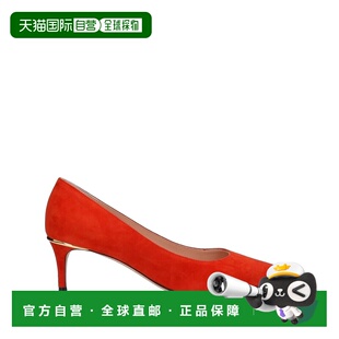 香港直邮Bally 巴利 女士 浅口鞋 orange橙色 舒适时尚女鞋单鞋