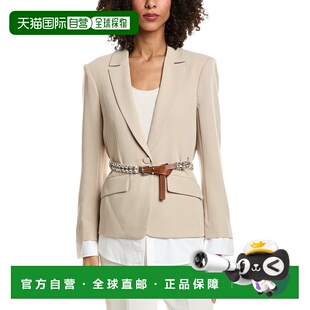 自营cinq a septCinq à Sept Vittoria Jacket - tan 美国奥莱直