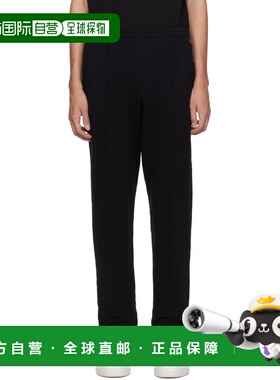 1h可退 香港直邮潮奢 GOLDEN GOOSE 男士 黑色 Tapered 运动裤 GM