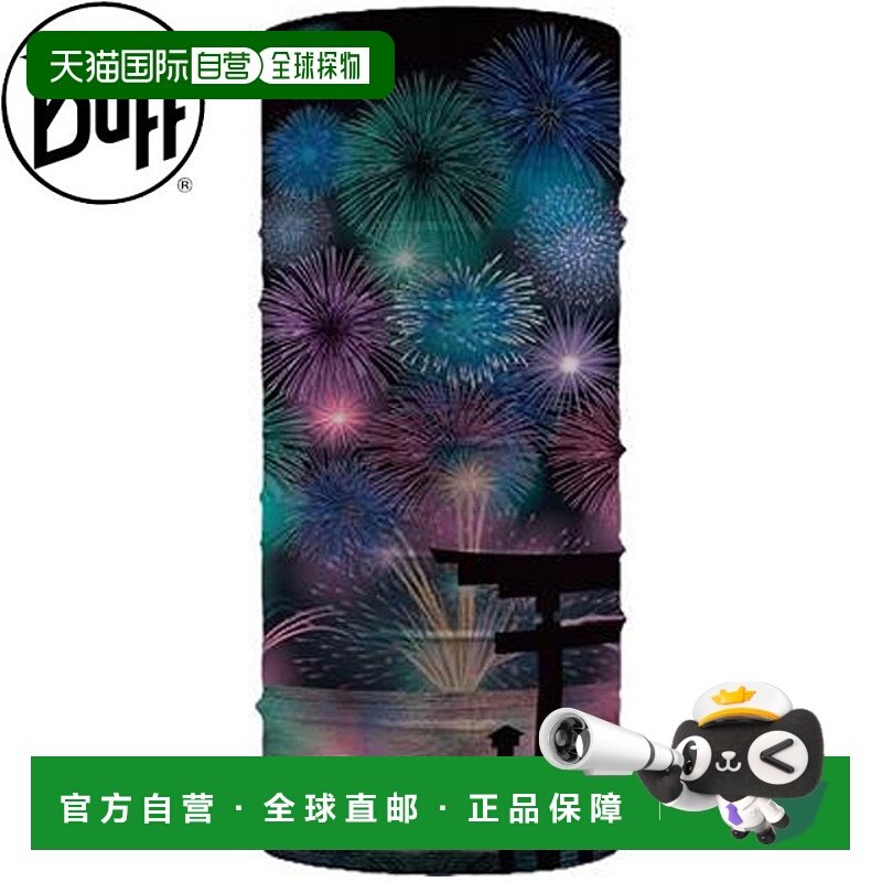 日本直邮BUFF Original Hanabi 颈套采用传统的日本烟花图案设计5