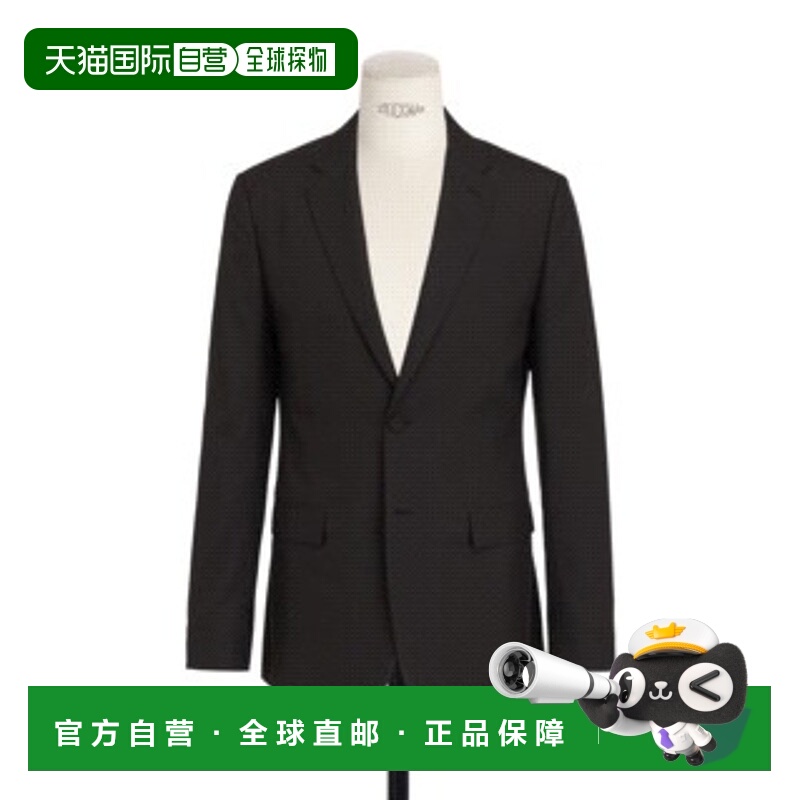 1h可退 香港直邮DIOR 男士西服 413C213A0001C788 SS2025 黑色 长