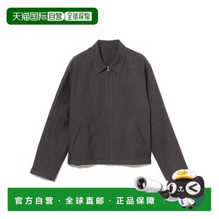 拉链外套 毛麻混纺短款 23180374111羊毛 男士 日本直邮QUATTROCCHI