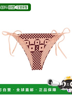 香港直邮FENDI 女士泳装 FXBA52AT8TF1MVQ SS2025 粉红色 Micro p