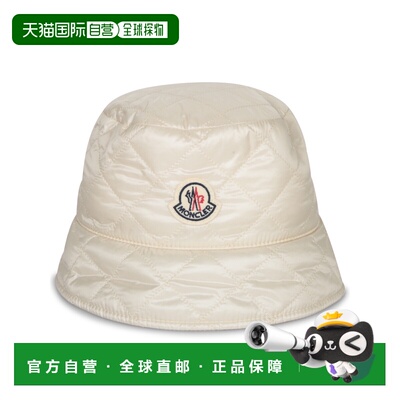 香港直邮MONCLER 女士帽子 3B00027788RA20N AW2025 白色 Quilted