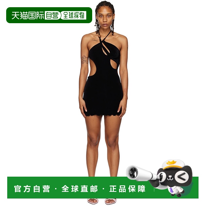 香港直邮潮奢 TYRELL 女士 独家发售黑色连衣裙 MiniDress