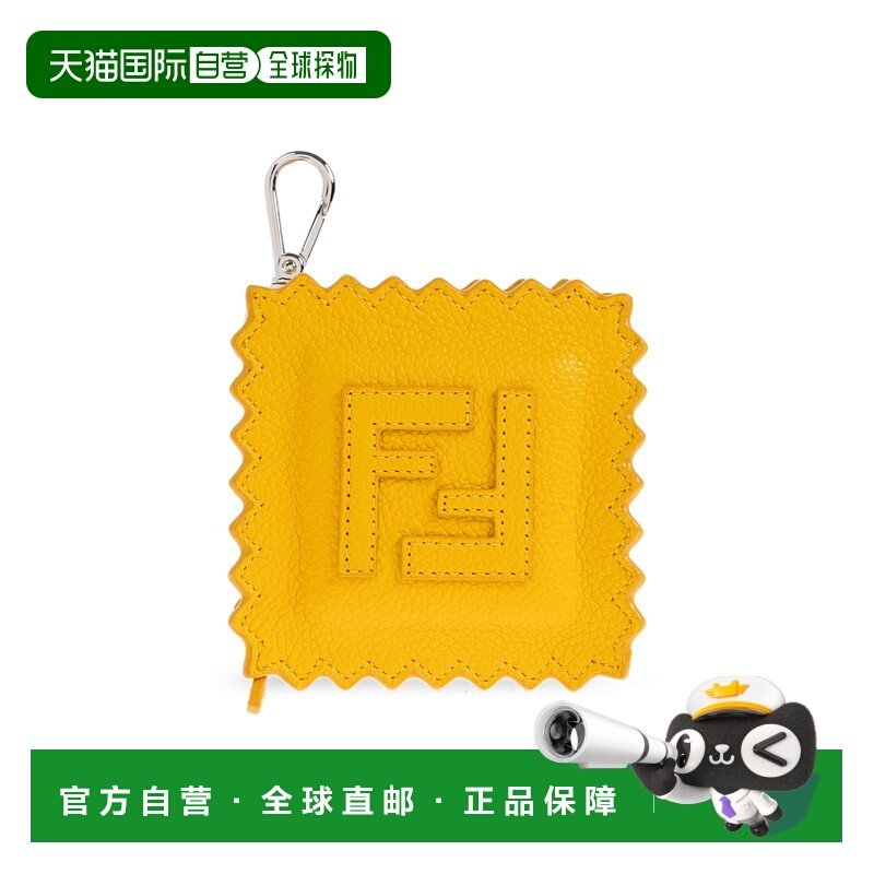 香港直邮FENDI 毛巾沙滩巾 7AS404APDRF0M8A AW2025 黄色 Raviolo