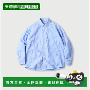 日本直邮45R 皮马棉牛津面料 908 海洋帆衬衫