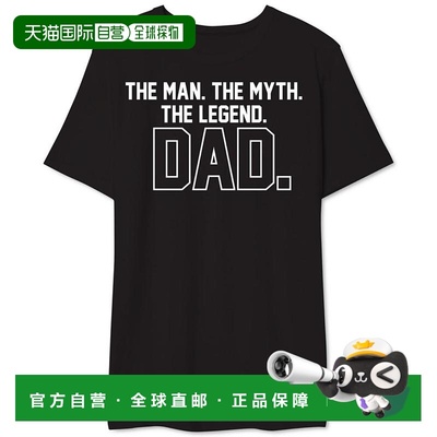 1h可退 【美国直邮】AIRWAVES|Dad Legend 男士图案 T 恤