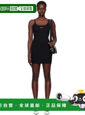 1h可退 香港直邮off-white 女士 黑色 Off Stamp Rib Basic Tank