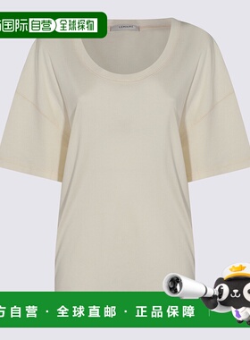 香港直邮LEMAIRE 女士T恤 TO1146LJ1016WH048 CO 白色 Cotton T-S