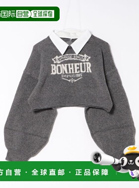 日本直邮SPINNS 女装 针织开衫 DKNG领口设计 SPN00561