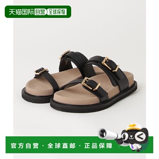 1h可退 日本直邮CAMINANDO 女士双金属扣平底凉鞋 6715135129