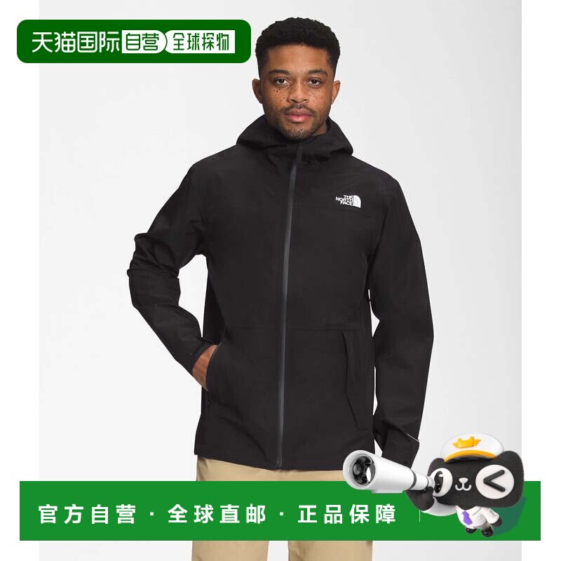 自营The North Face Dryzzle Futurelight夹克男士黑色防水KFC348