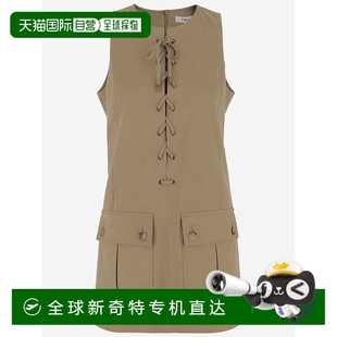 SS2025 1h可退 CH25SRO3633920G 香港直邮CHLOÉ 浅棕 女士连衣裙