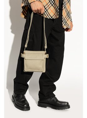 BURBERRY 男士单肩包 8092091B7311HUNTER CO 绿色 Shoulder Bag