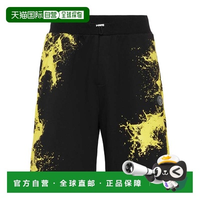自营Shorts Plein Sport Splash - black 美国奥莱直发