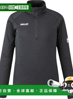 日本直邮MILLET Ubic 羊毛双拉链户外内衬衬衫女士MIV02142-N0247
