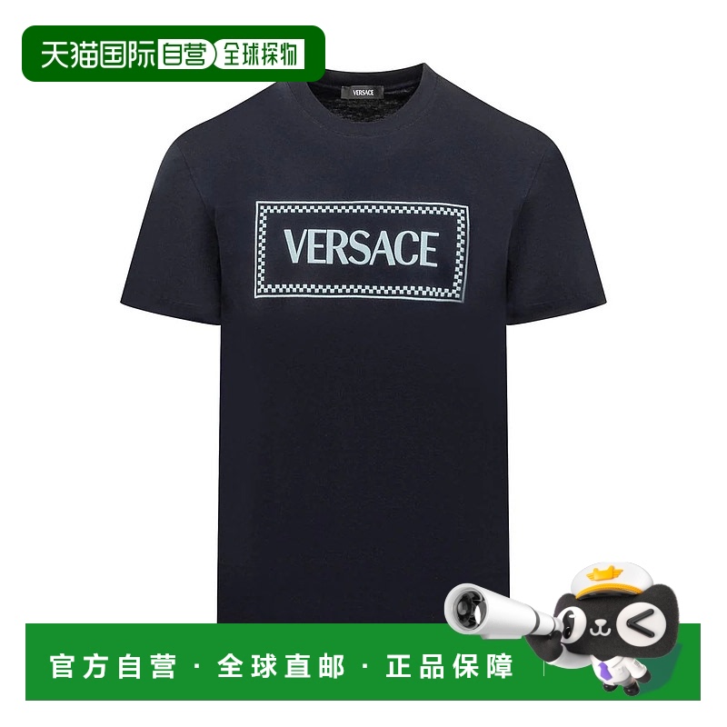 香港直邮VERSACE 男士T恤 10116941A085841UI20-37 SS2024范思哲