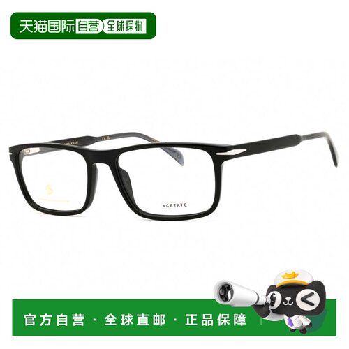 自营david beckhamDB 1135 008A 00黑灰色55mm-黑灰色 美国奥莱直